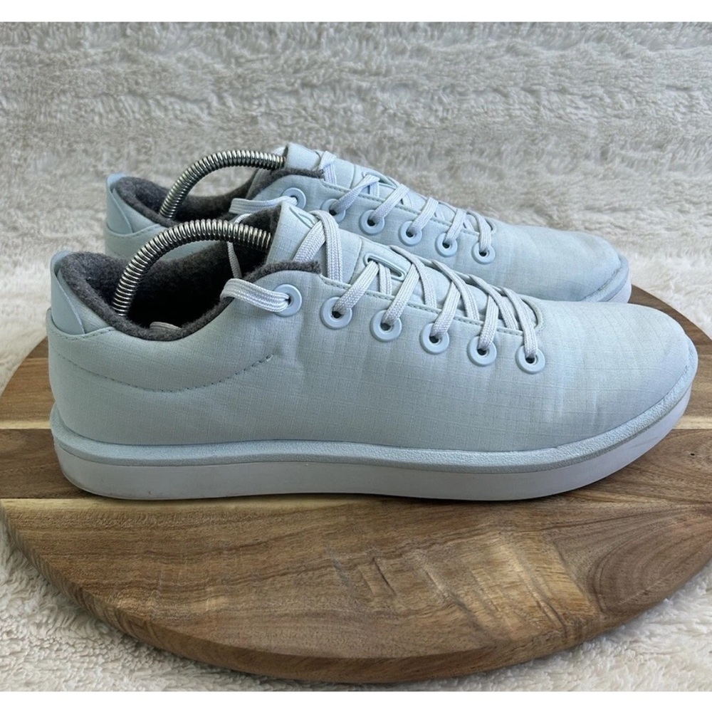 Allbirds Men's Sneakers Wool Piper Woven Size 10 Blue Hush Clarity Blue